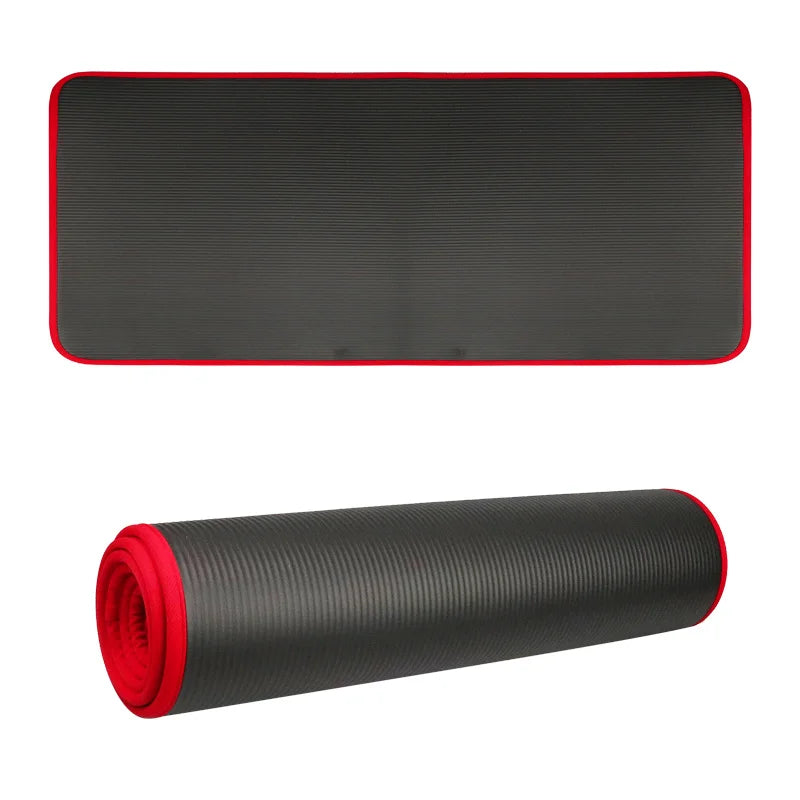 .39in/10MM Extra Thick Yoga/Pilates Mats - 183 cm X 61 cm Non-slip