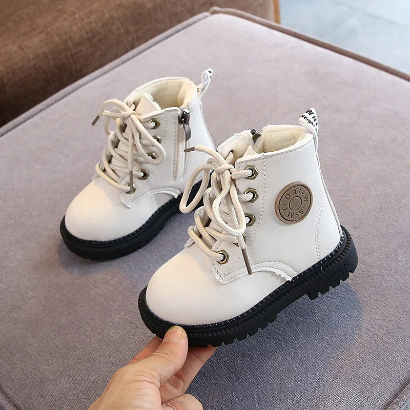 Plush Waterproof Non-slip Kids Boots Shoes