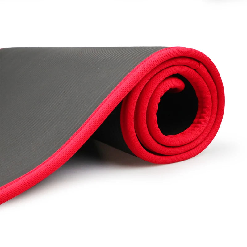 .39in/10MM Extra Thick Yoga/Pilates Mats - 183 cm X 61 cm Non-slip