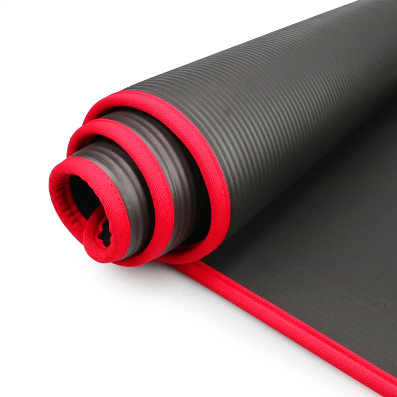 .39in/10MM Extra Thick Yoga/Pilates Mats - 183 cm X 61 cm Non-slip