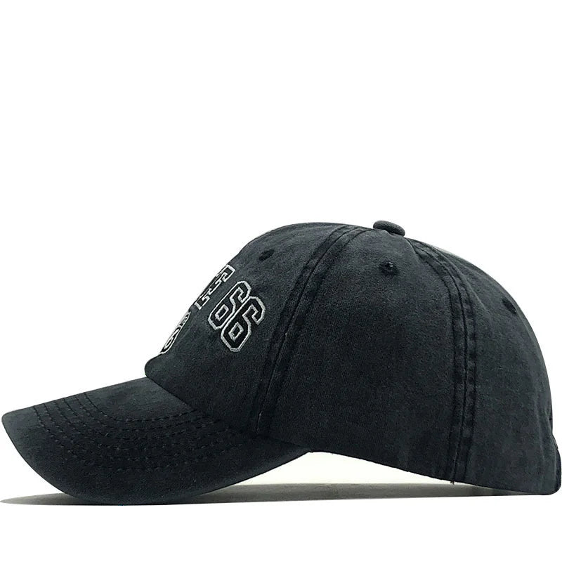 Embroider Baseball Cap -route 66