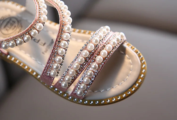 Baby Girls Rhinestone Sandals