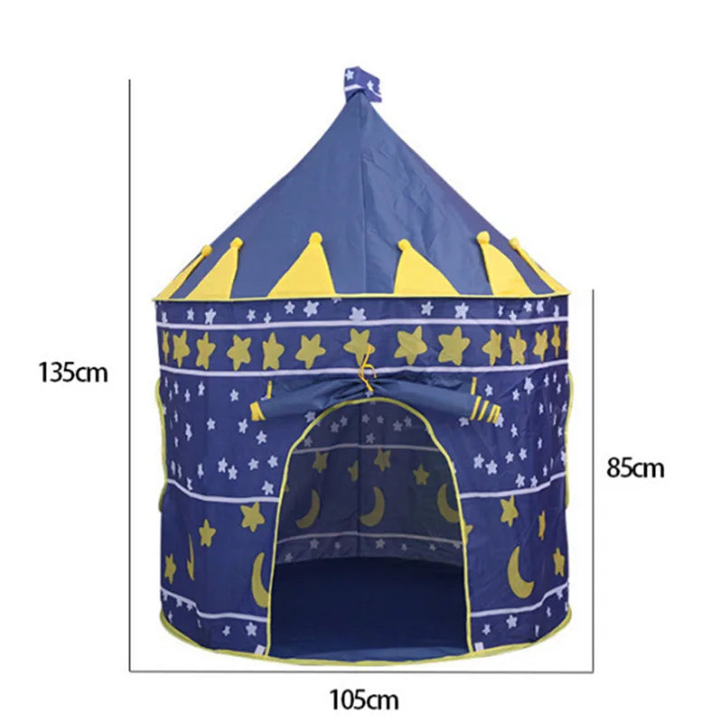 Kids Portable Folding Tents-  Pink or Blue Play House