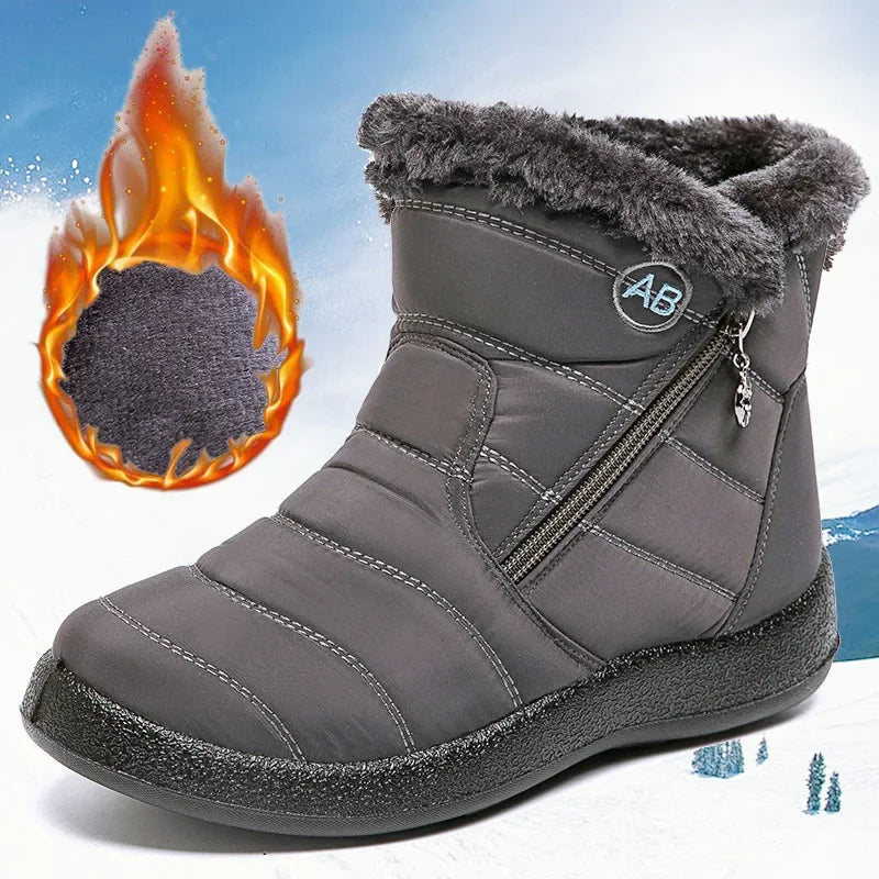 Women's Lightweight Waterproof Snow Boots