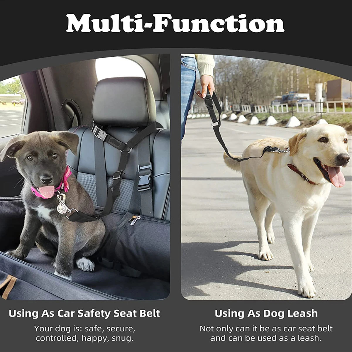 1pc Pet Seat Belt