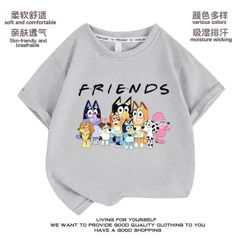 Bluey friends Children  T-Shirt