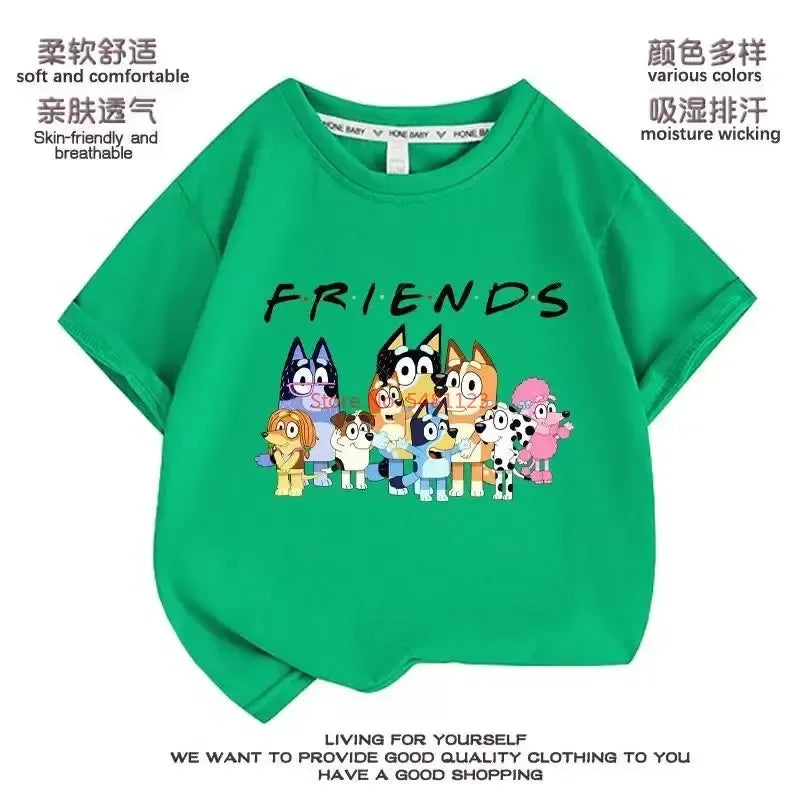 Bluey friends Children  T-Shirt