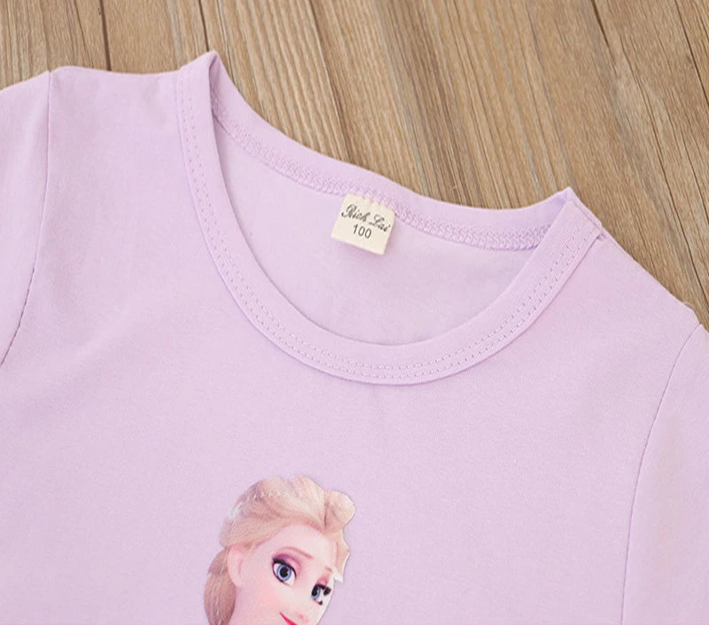 GIRLS FROZEN ELSA T-SHIRT