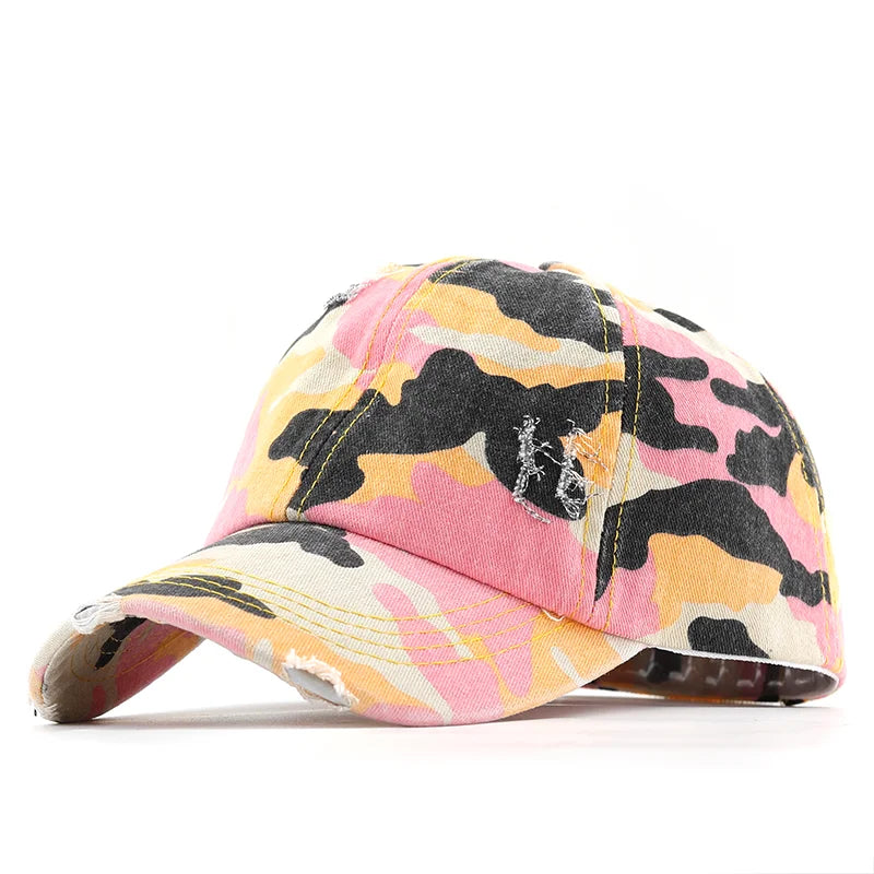 Women's Camouflage Baseball Cap