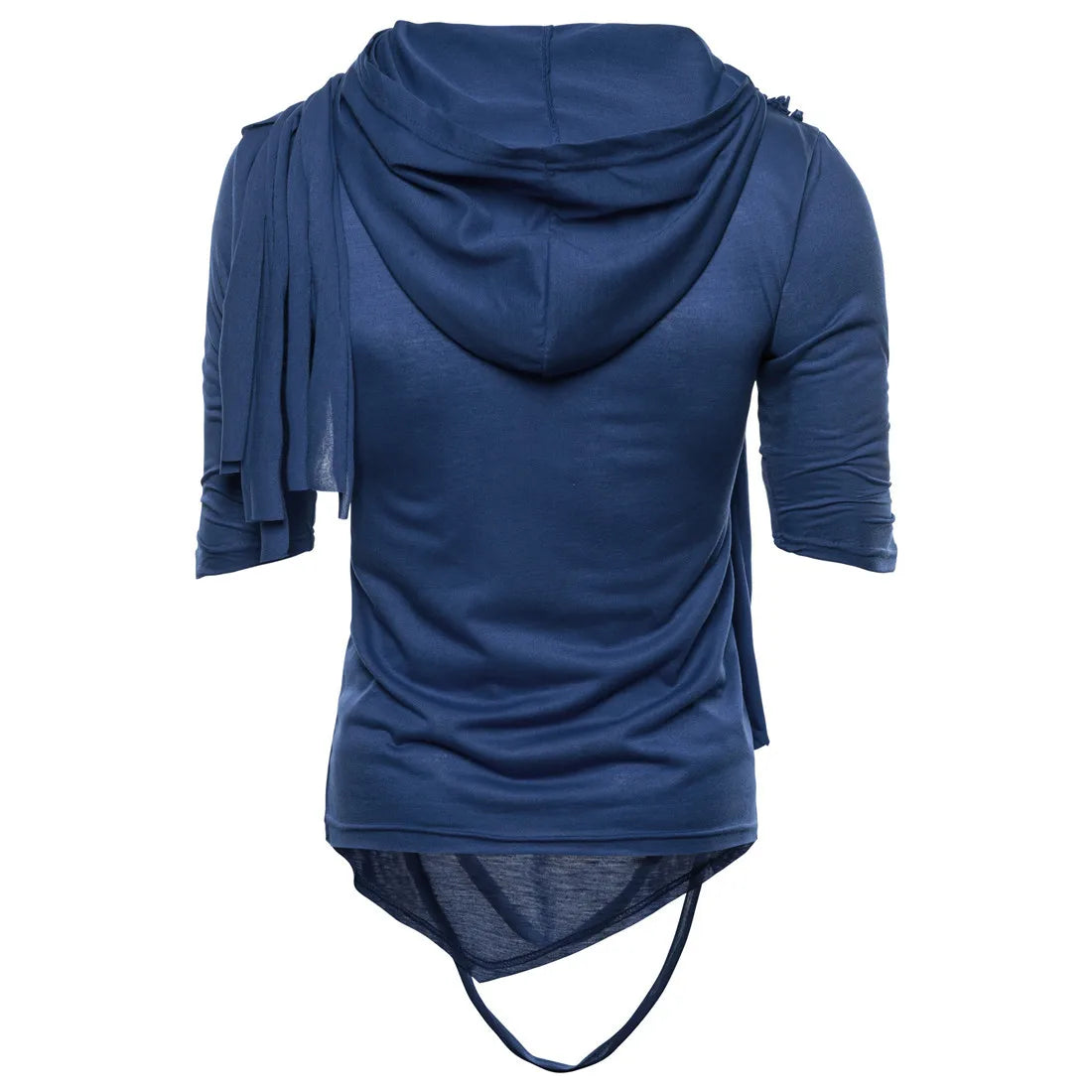 Men's hooded T-shirts with Pile collar design - S - XXL