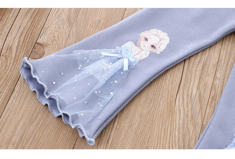 Girl Pants Frozen Anna Girl Pants - Elsa Print