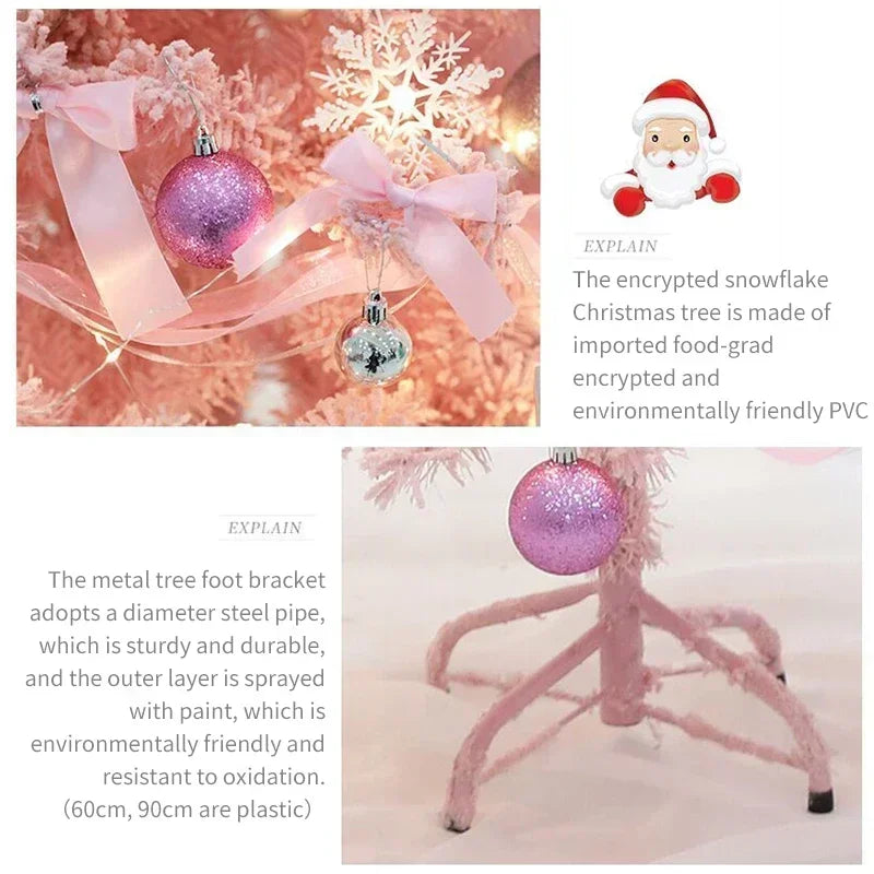 Artificial Pink Christmas Tree -60 cm