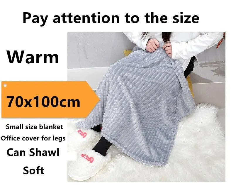 70x100cm Milk Velvet Blanket