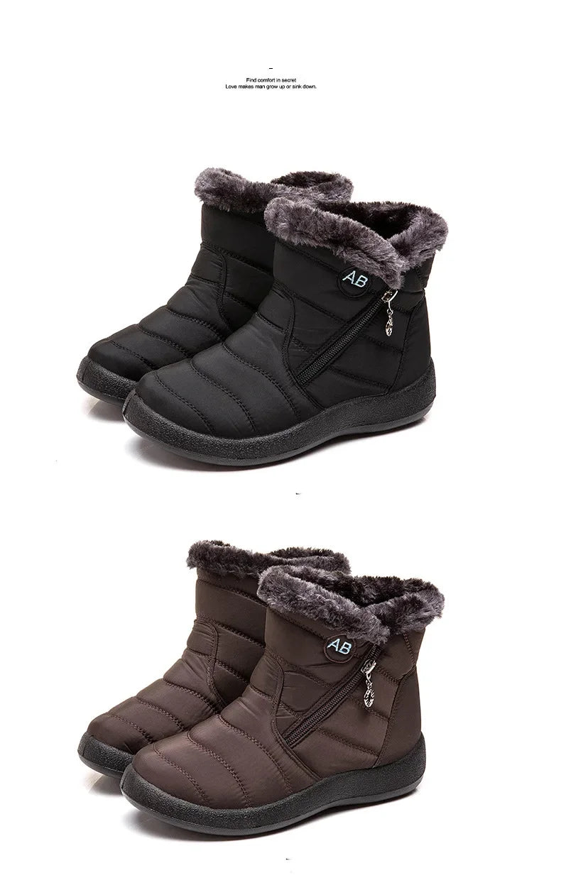 Women's Lightweight Waterproof Snow Boots