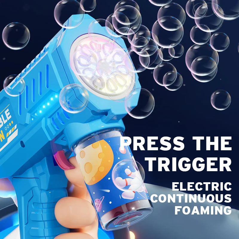 Fully Automatic Bubble Gun