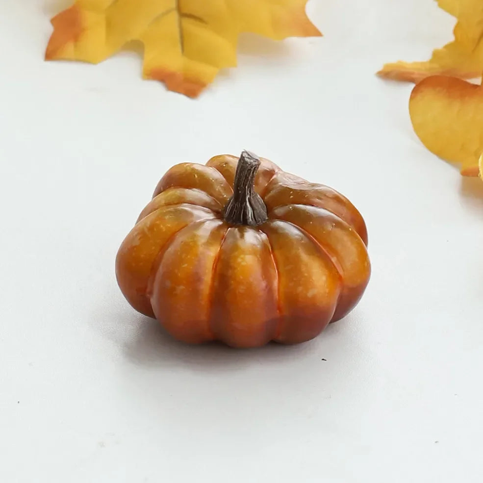 10Pcs Artificial Pumpkins