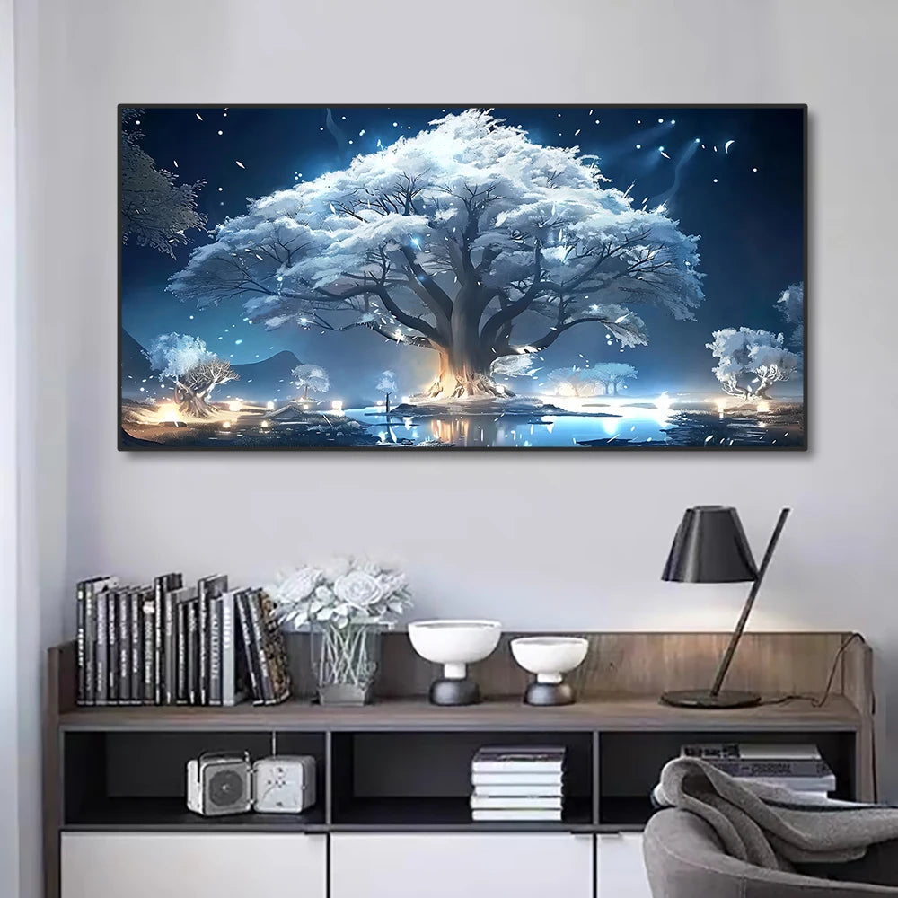 1PC- Tree Canvas Print -NO FRAME