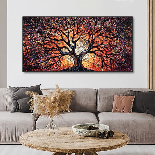 1PC- Tree Canvas Print -NO FRAME