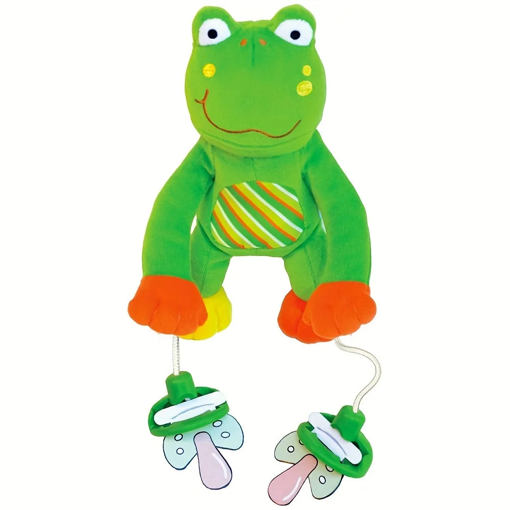 THE ORIGINAL PACIFIER HOLDER - PUDDLES FROG