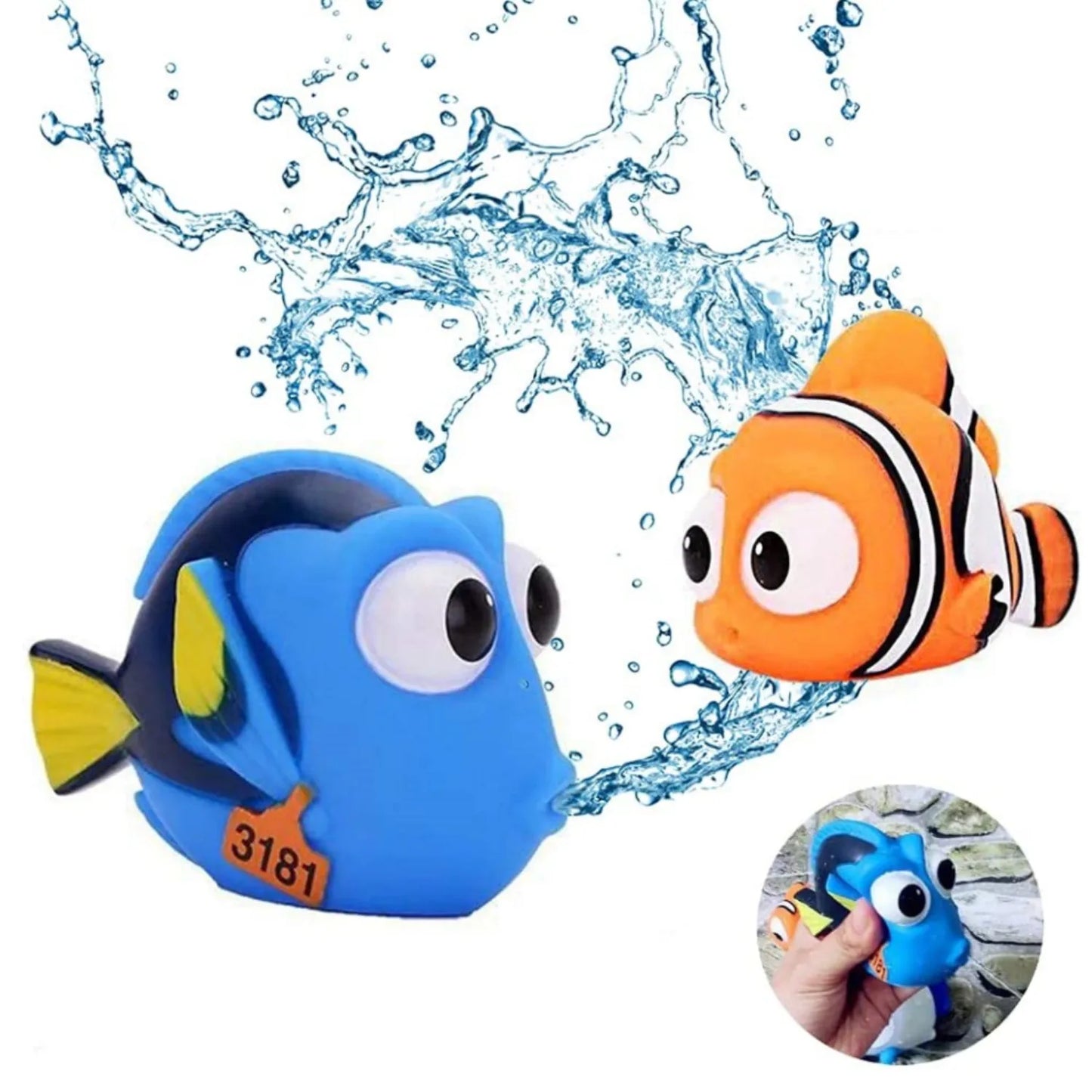 4 Pcs Toddlers Infant Swimming/bath Toys