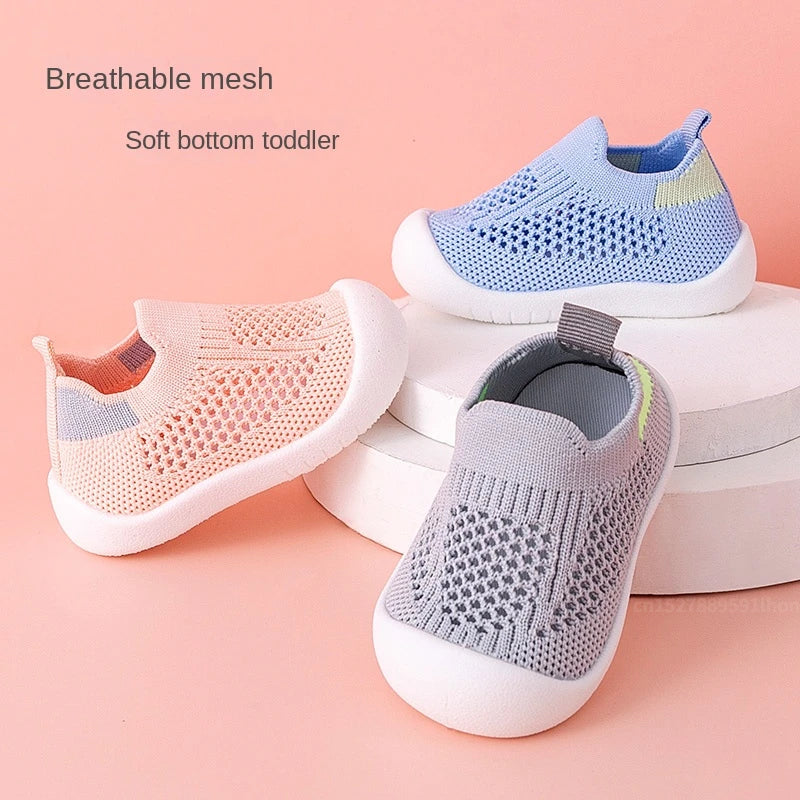 Casual Infant Breathable Mesh Non-Slip Sneaker