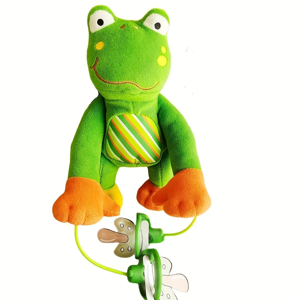 THE ORIGINAL PACIFIER HOLDER - PUDDLES FROG