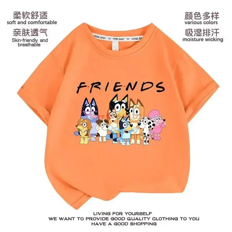 Bluey friends Children  T-Shirt