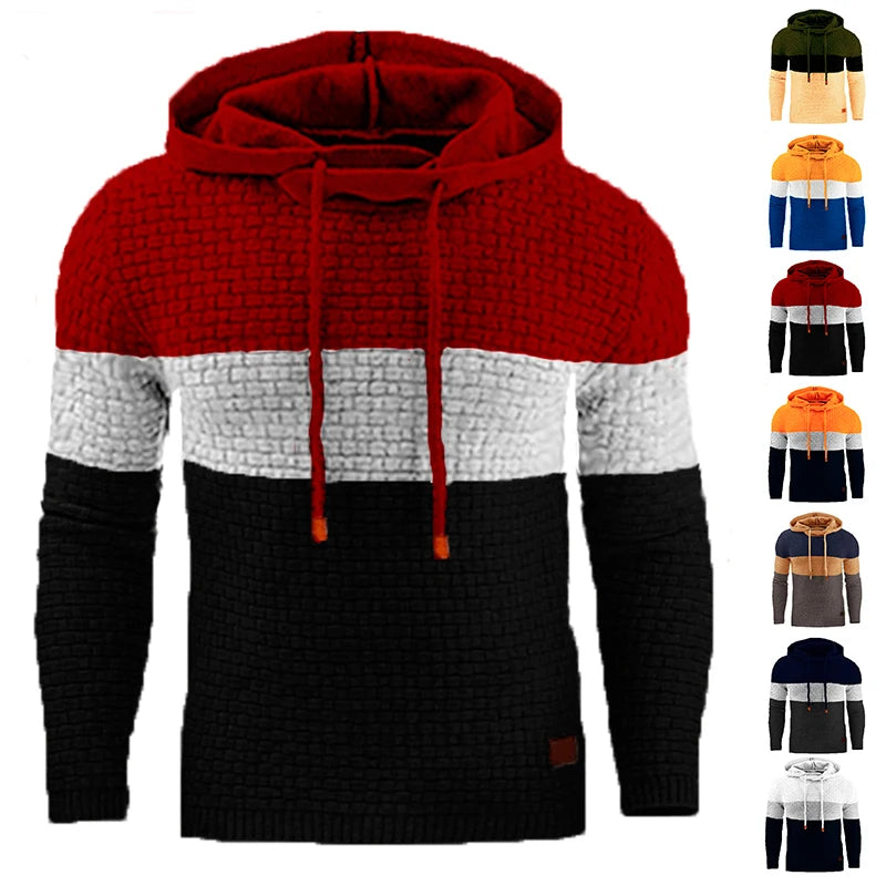 Sudaderas con capucha cálidas para hombre