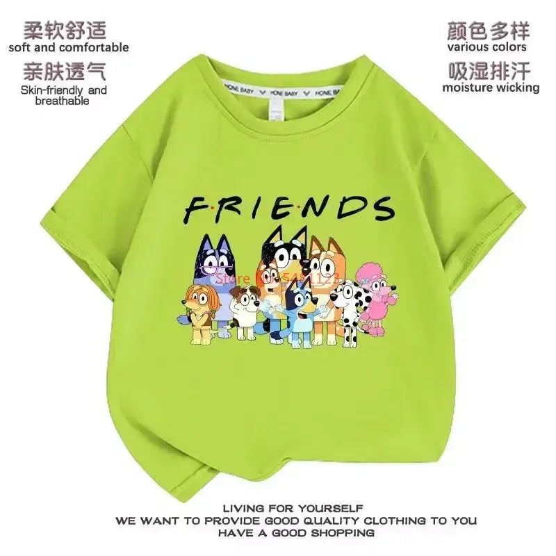 Bluey friends Children  T-Shirt