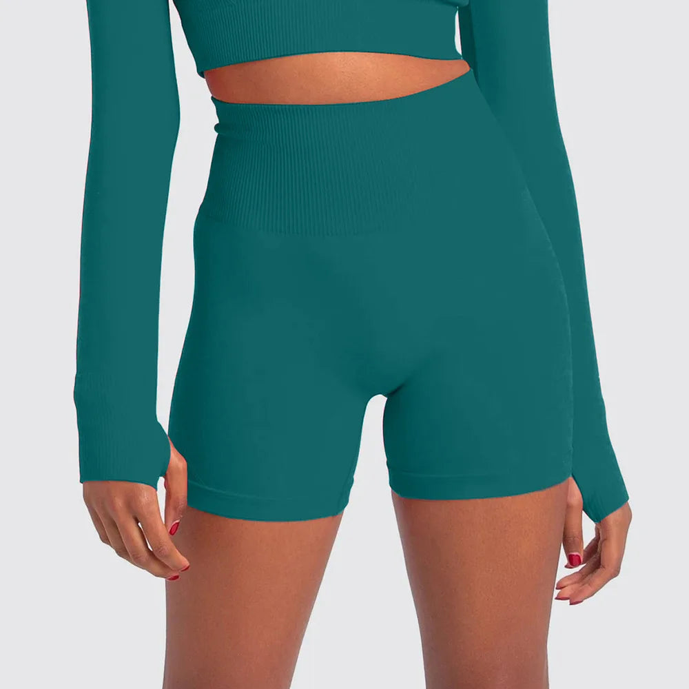 High Waist Yoga Shorts