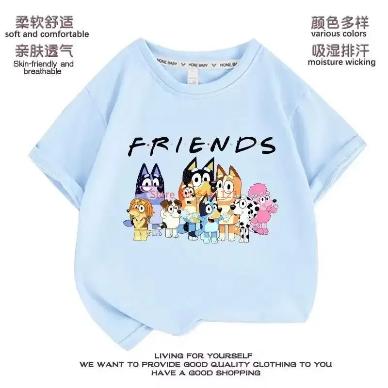 Bluey friends Children  T-Shirt