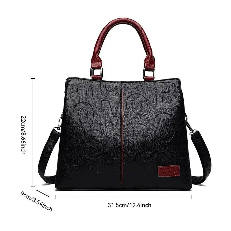 Casual Crossbody Large Capacity Tote Style Hand bag