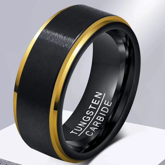 8mm Tungsten Wedding Rings for Men