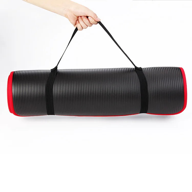 .39in/10MM Extra Thick Yoga/Pilates Mats - 183 cm X 61 cm Non-slip