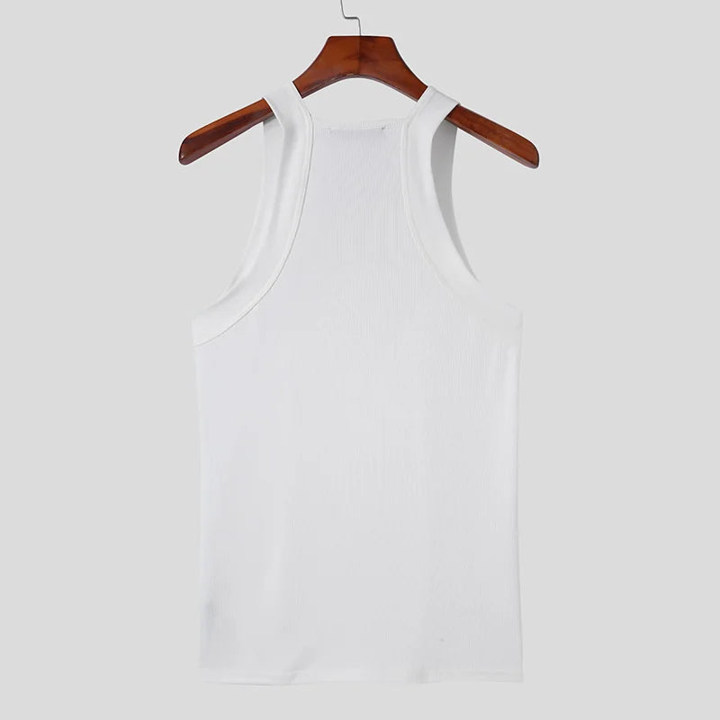 Men's Square-neck Tank Tops