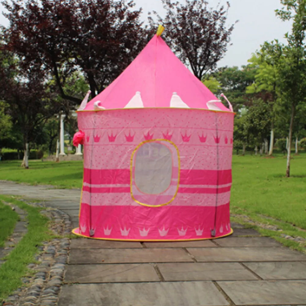 Kids Portable Folding Tents-  Pink or Blue Play House