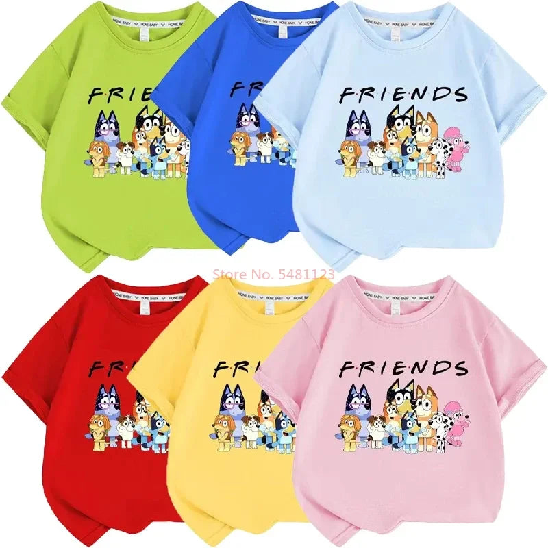 Bluey friends Children  T-Shirt