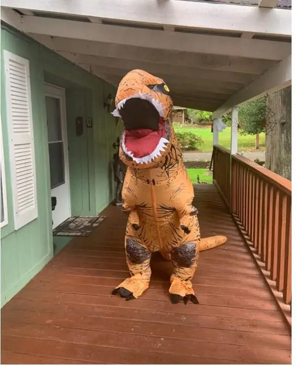 T-Rex Dinosaur Inflatable Costume