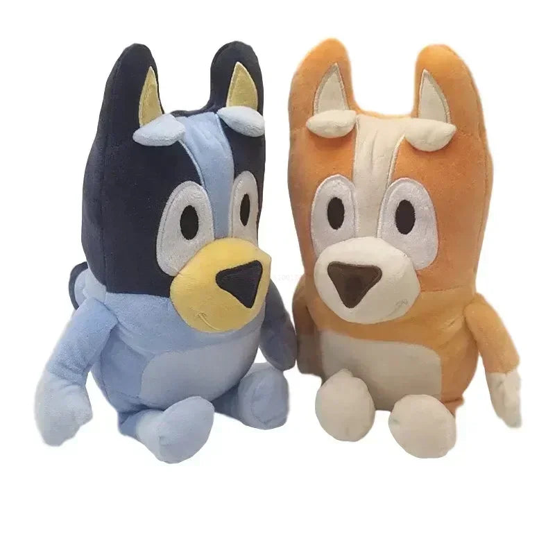 10-45CM Bluey Family Plush Toys