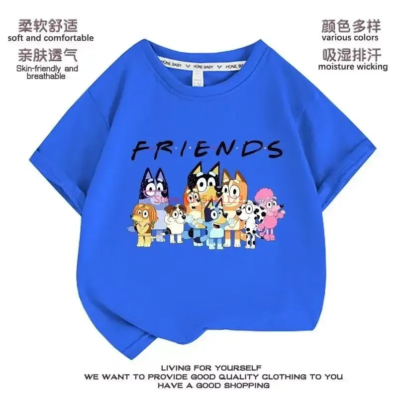 Bluey friends Children  T-Shirt