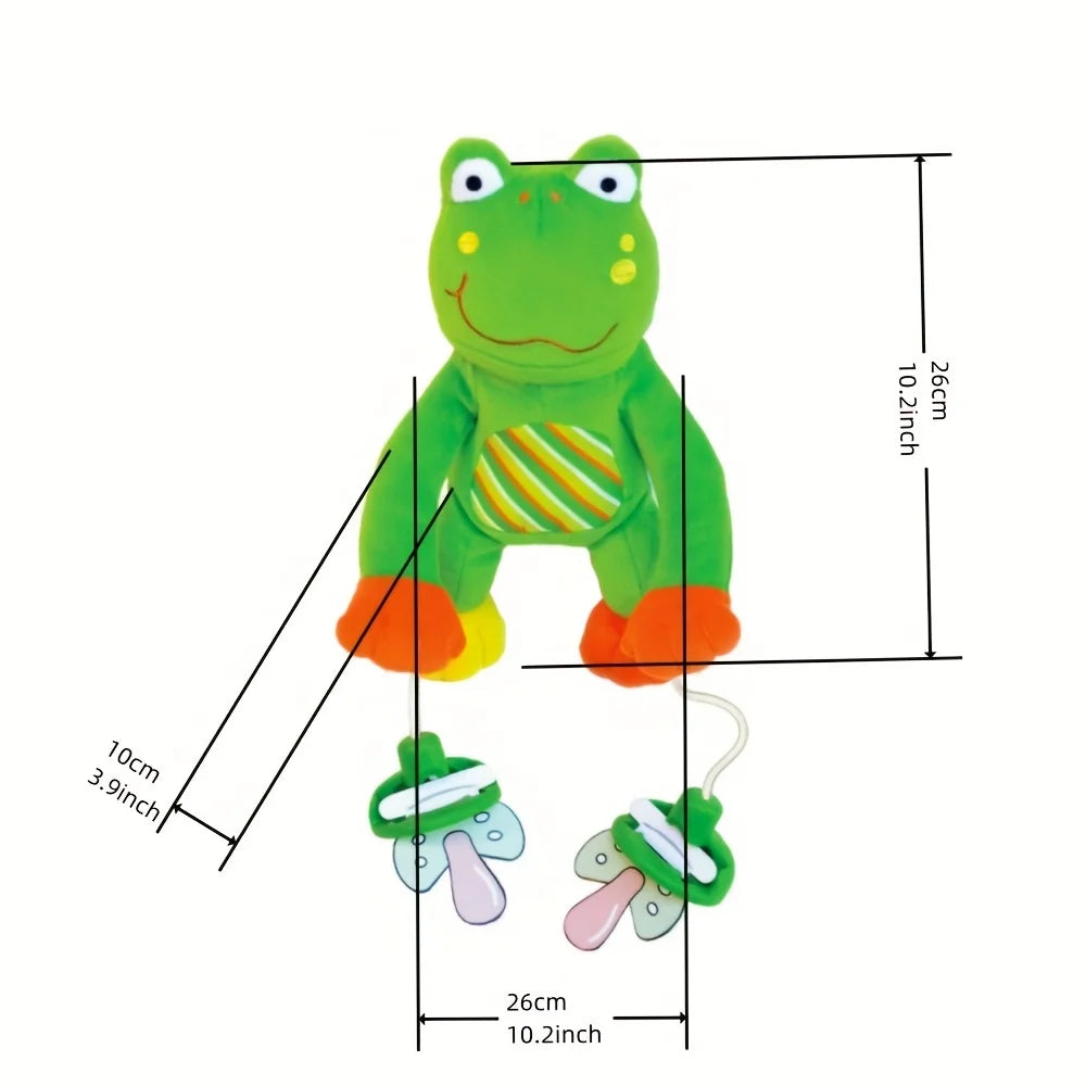 THE ORIGINAL PACIFIER HOLDER - PUDDLES FROG