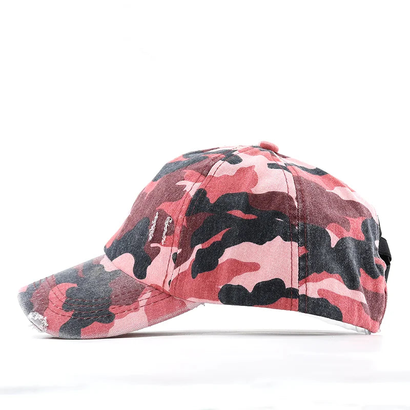 Women's Camouflage Baseball Cap