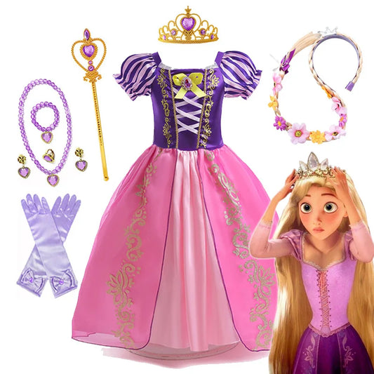 Disney Rapunzel Princess Dress Halloween Costume