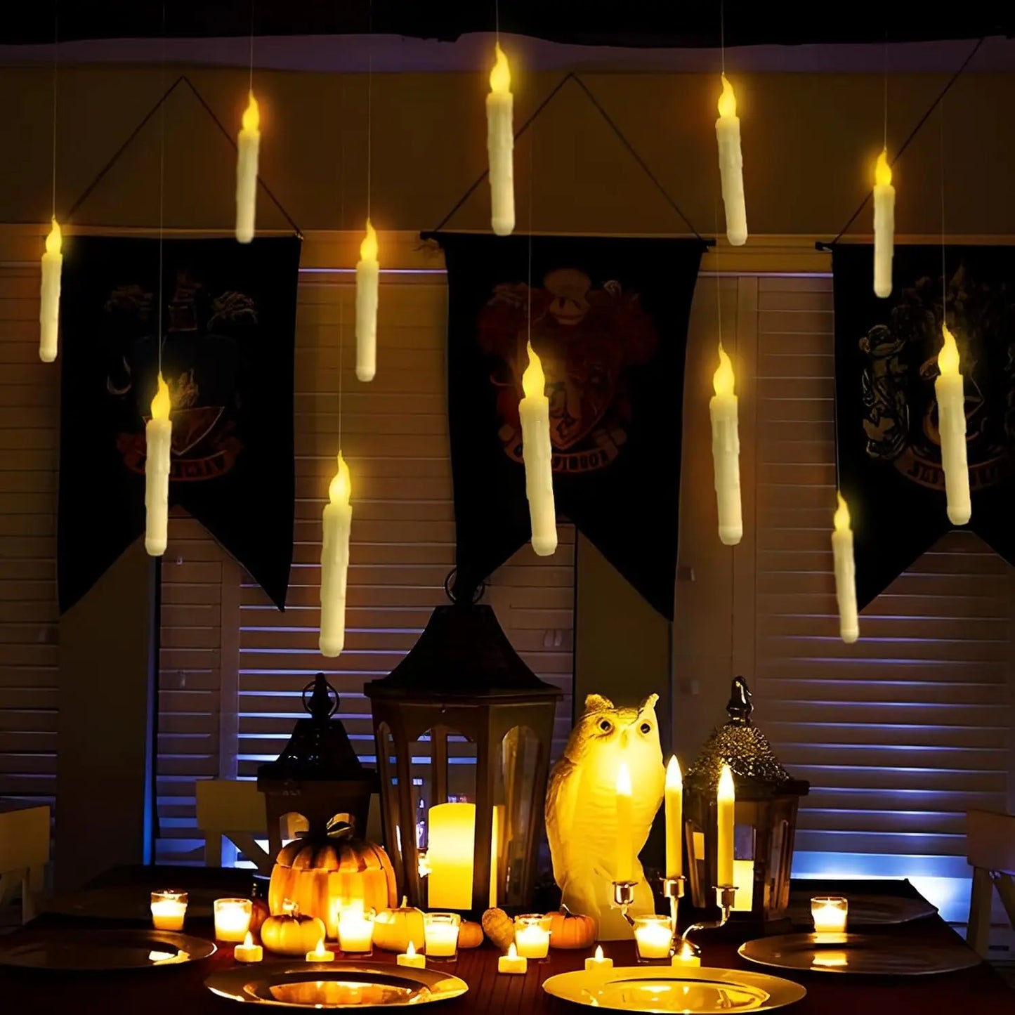 Floating Candles with Wand 12-36Pcs -Flameless Floating LED Candles