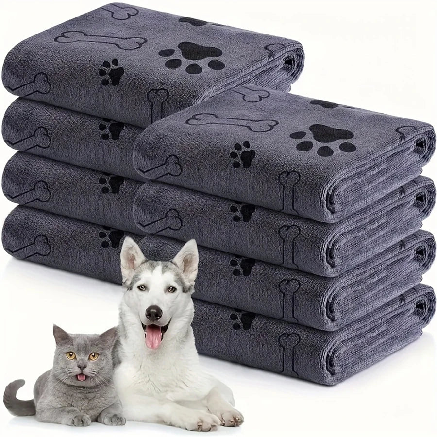 1pc Absorbent Dog Towel