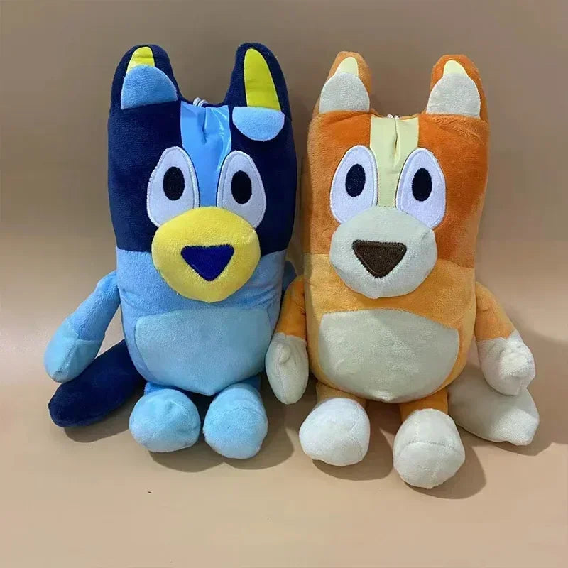 10-45CM Bluey Family Plush Toys