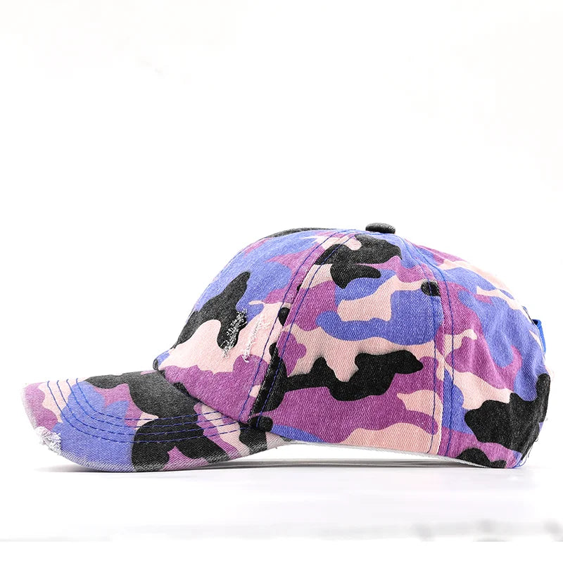 Women's Camouflage Baseball Cap