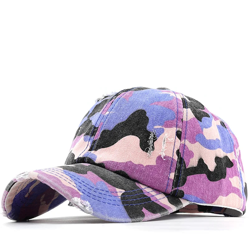 Women's Camouflage Baseball Cap