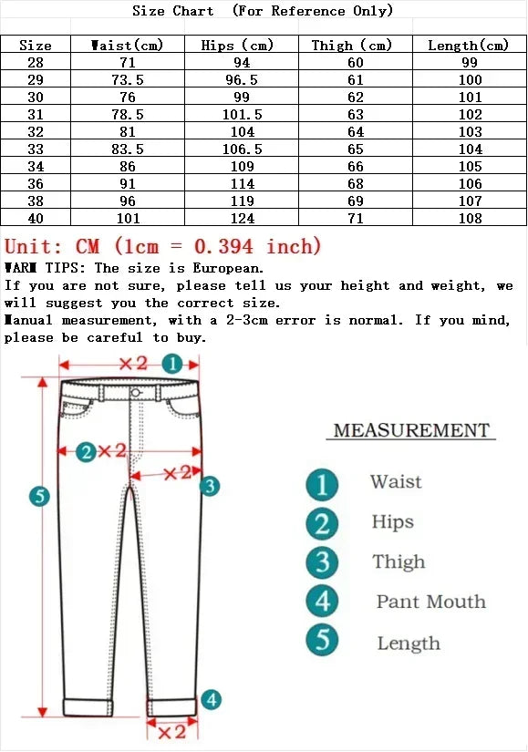 Men's Elastic Business Casual Suit Pants -Thin Fit