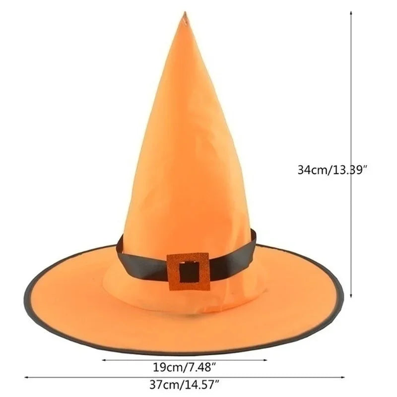 1pc- LED light up hanging Witch Hat